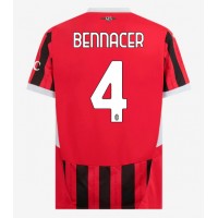 AC Milan Ismael Bennacer #4 Domaci Dres 2024-25 Kratak Rukav